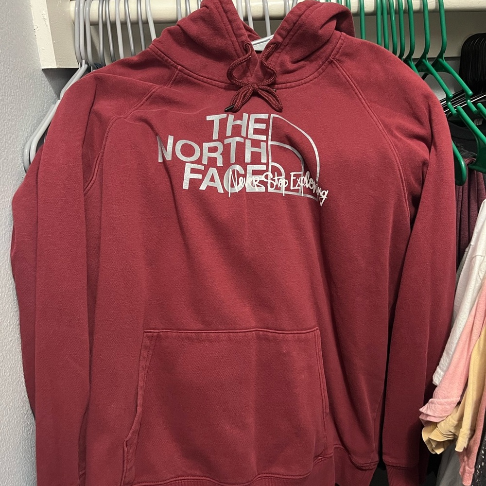The North Face Red Hoodie